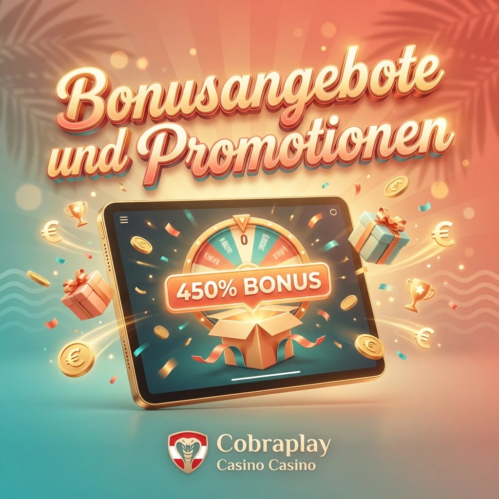 Bonusangebote und Promotionen