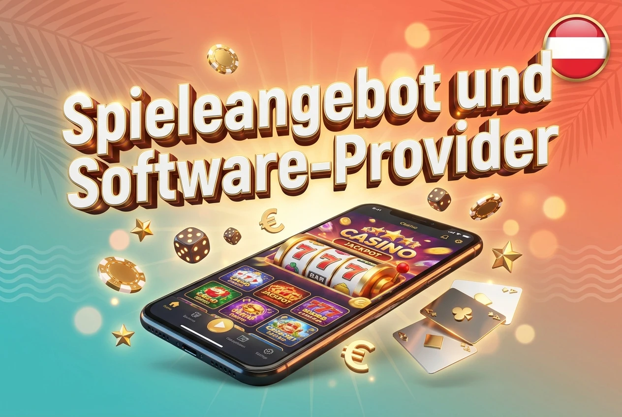Spieleangebot und Software-Provider